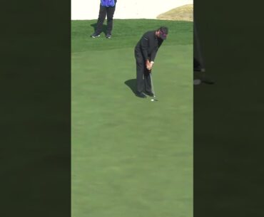 @BubbaWatsonGolf  gets this one to drop in the 🕳️ for par at Hole #5.