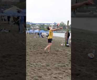 This is a YouTube long, not a YouTube short #volleyball #beach #beachvolleyball #rally #kits #shorts
