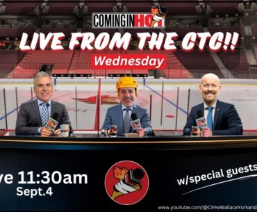 Live from the CTC! | Coming in Hot LIVE - September 4