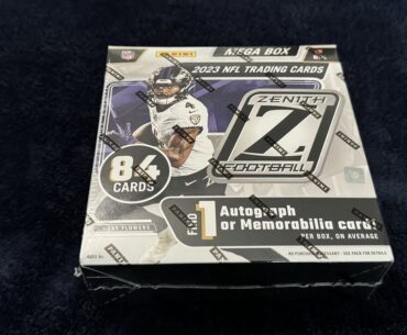 2023 Panini Zenith Football Mega Box Walmart Retail