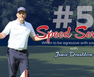 Know what speed to play on different putts
