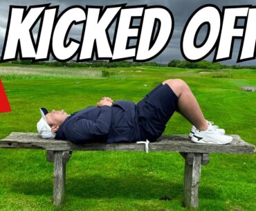 We Almost Got KICKED OFF This Golf Course ON THE FIRST TEE