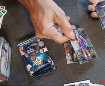 24 topps Chrome Baseball, 23/24 Mosic Basketball  Blasters & 2 Pks of 2023 Contenders Football.