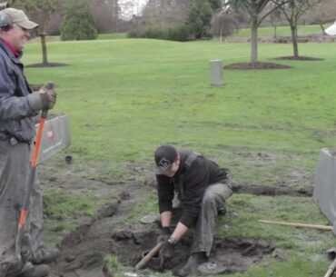 Drainage Work at Cordova Bay Golf Course