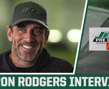 Aaron Rodgers on return to Monday Night Football, Super Bowl aspirations, support of Jets fans | SNY