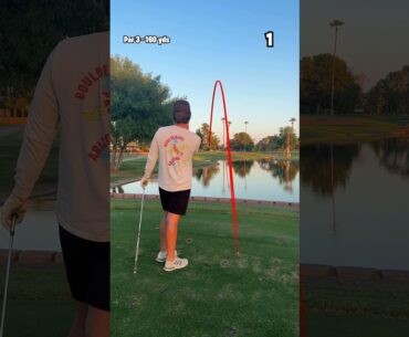Can I Make A Par With My 7-iron Over WATER?? (Day 26)