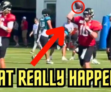 Mac Jones SMOKES Joint Practice With Buccanneers At Jacksonville Jaguars Training Camp