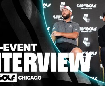 INTERVIEW: Jon Rahm Vs. Joaquín Niemann For Individual Title | LIV Golf Chicago