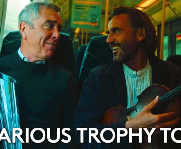 Jimmy Nesbitt Delivers Trophy to one of World's Best Golf Courses