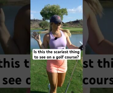 A lil snakey snake #golf  #ilovegolfing #golfswing