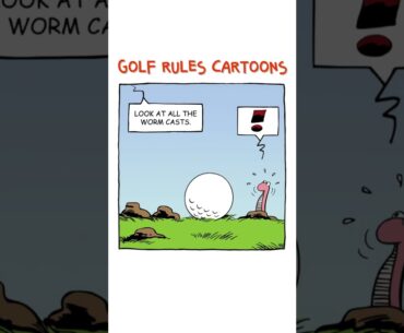 Golf Rules Tip | Worm Casts #golf #rules #golfrules #rulesofgolf #golftips #golfer #golfswing #usga