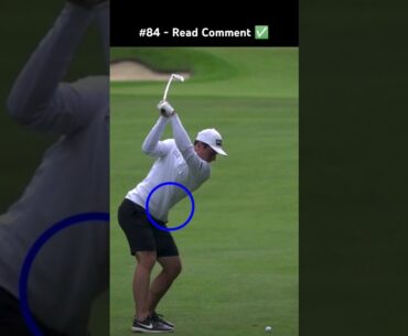 How to Shallow the Club (Golf Swing Slow Motion Iron)