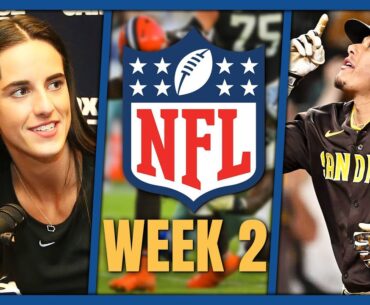 Caitlin Clark Puts WNBA on Record Watch, NFL Week 2 Trends, Manny Machado Makes Padres History | 237