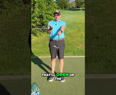 Golf Grip Basics - Avoid Weak/Unnatural Grip. #golf