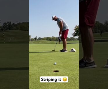 Nothing better than rolling the ball end over end. Striping it… as Denny McCarthy would say!