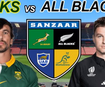 SOUTH AFRICA vs NEW ZEALAND Rugby Championship 2024 Live Commentary