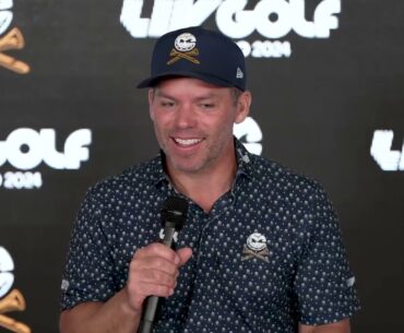 Paul Casey Friday Press Conference 2024 LIV Golf Chicago