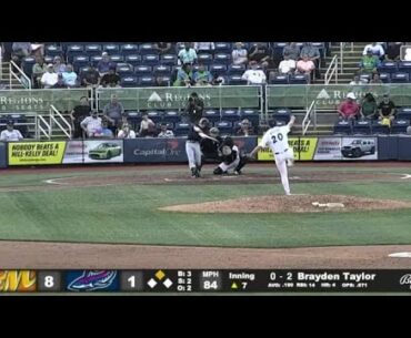 Brayden Taylor slugs a two-run homer | MiLB Highlights