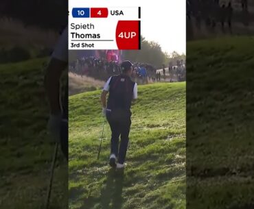 Simply INCREDIBLE from Justin Thomas! 😮