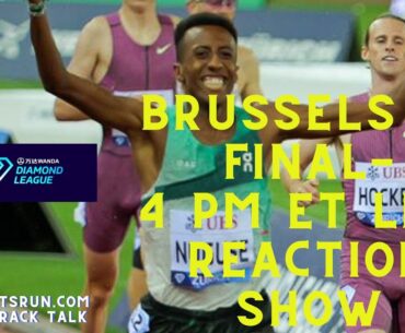 Live Brussels  Diamond League Reactions - Jakob Ingebrigtsen wins