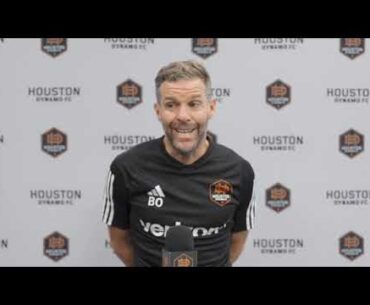 Houston Dynamo FC HC Ben Olsen & DF Griffin Dorsey Preview Match v Real Salt Lake. 9/13/24