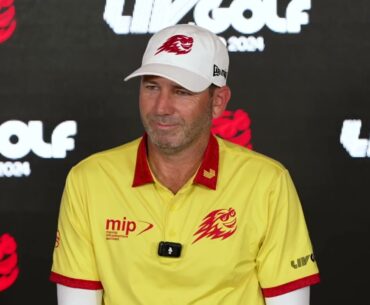 Sergio Garcia Saturday Press Conference 2024 LIV Golf Chicago
