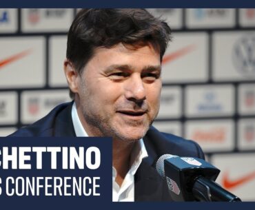 Mauricio Pochettino's first press conference as the USMNT Head Coach