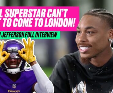 Justin Jefferson full interview on Sky Sports ✈️ | PUMPED to return to London 🇬🇧 | NFL UK + Ireland