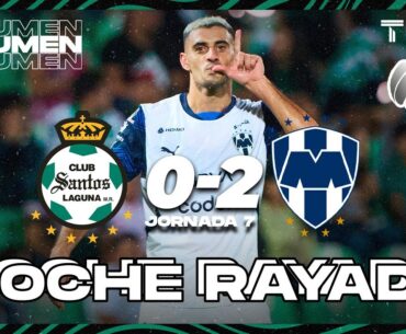 Resumen y goles | Santos 0-2 Monterrey Liga Mx -AP2024 - J7 | TUDN