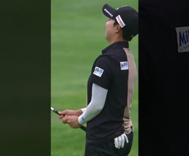 김효주의 날치기!! 샌드웨지 날로 퍼트를???