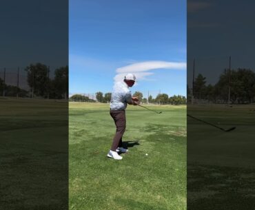 Control curve with stance #golf #golftips #golfcoach #golfswing