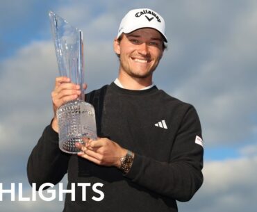 Rasmus Højgaard beats Rory McIlroy to the 2024 Amgen Irish Open title | Final Round Highlights