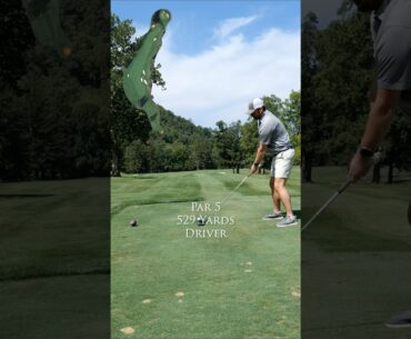 Omni The Homestead Resort Cascades Course 16th Hole #shorts #golf