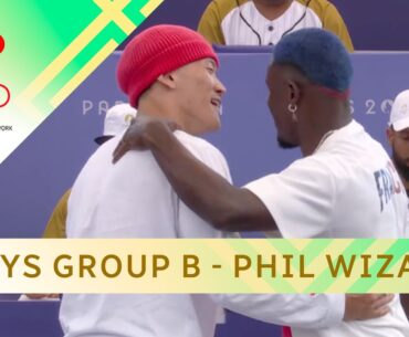 Watch Canada's own Phil Wizard in his first breaking routine at Olympics Paris 2024 | #paris2024