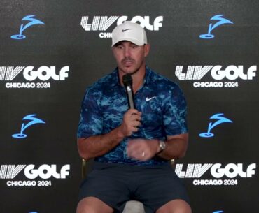 Brooks Koepka Friday Press Conference 2024 LIV Golf Chicago