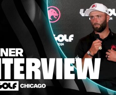 WINNER INTERVIEW: Jon Rahm Talks Individual Championship | LIV Golf Chicago