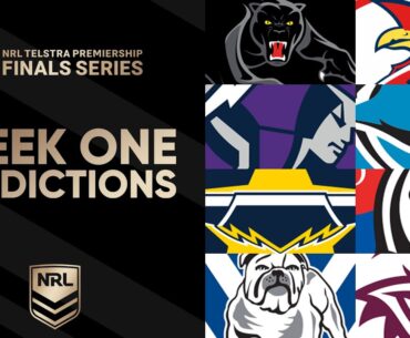 NRL Finals Week 1 Predictions 2024