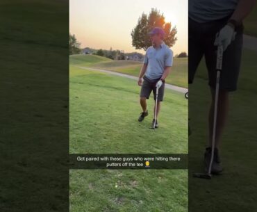 What would you do in this situation?! #golf #shorts