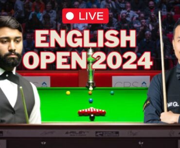🔴 LIVE Haris tahir vs Marco Fu | English Open | 2024