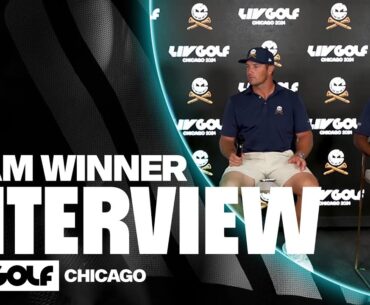 WINNER INTERVIEW: Crushers Talk Victory At Bolingbrook | LIV Golf Chicago