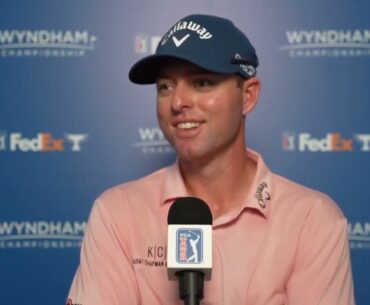 Max Greyserman Saturday Flash Interview 2024 Wyndham Championship