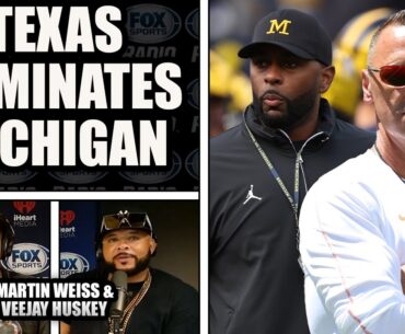 Martin Weiss & VJ Huskey React to Michigan Losing to Texas