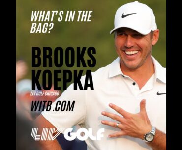 What's In The Bag? Brooks Koepka Sep 2024 #WITB