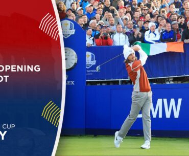 Every Opening Tee Shot | 2018 Ryder Cup