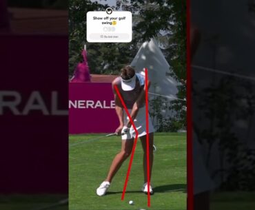 Reverse K (Golf Swing Slow Motion Iron Women)