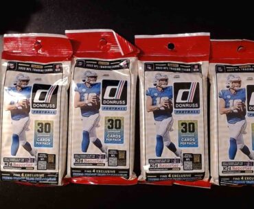 2023 Donruss NFL Football Value Pack Review!!!