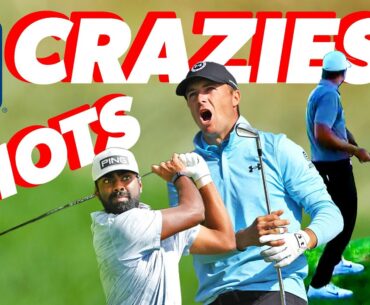 CRAZIEST shots of ALL TIME on the PGA TOUR