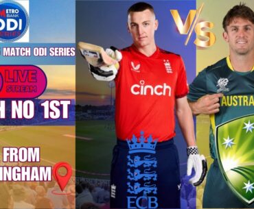 LIVE ICC METRO BANK 5 MATCH ODI SERIES || LIVE 1ST ODI AUSTRALIA VS ENGLAND ||@METROBANKODISERIES||