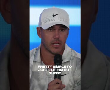 Brooks Koepka’s strategy on selecting team match play for LIV Golf Dallas Team Championship #LIVGolf