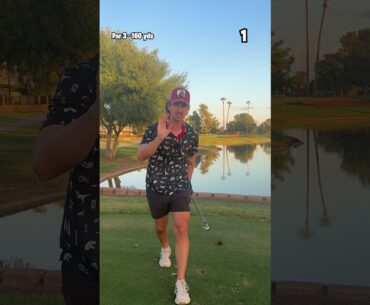 Day 35 of Making a Par With ONLY My Pitching Wedge! (Par 3)